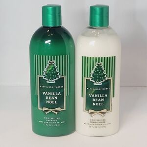 BBW Vanilla Bean Noel VBN 2025 Moisturizing Shampoo and Conditioner 2 Pc New OOS